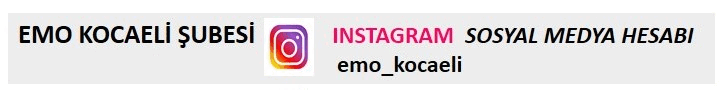 EMO KOCAEL� �UBES� (INSTAGRAM)